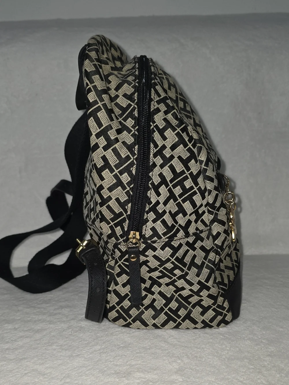Tommy Hilfiger Logo Monogram Charm Mini Backpack
